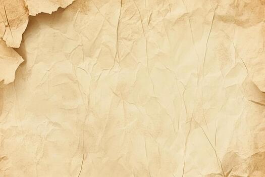 Aged, crumpled paper texture photo