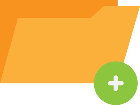 Add Folder File Lonely vector