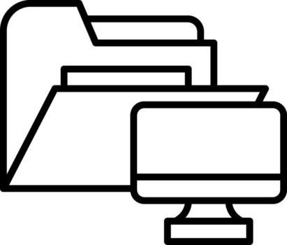 System Data Folder vector