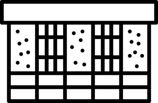 Fundación base estructura vector