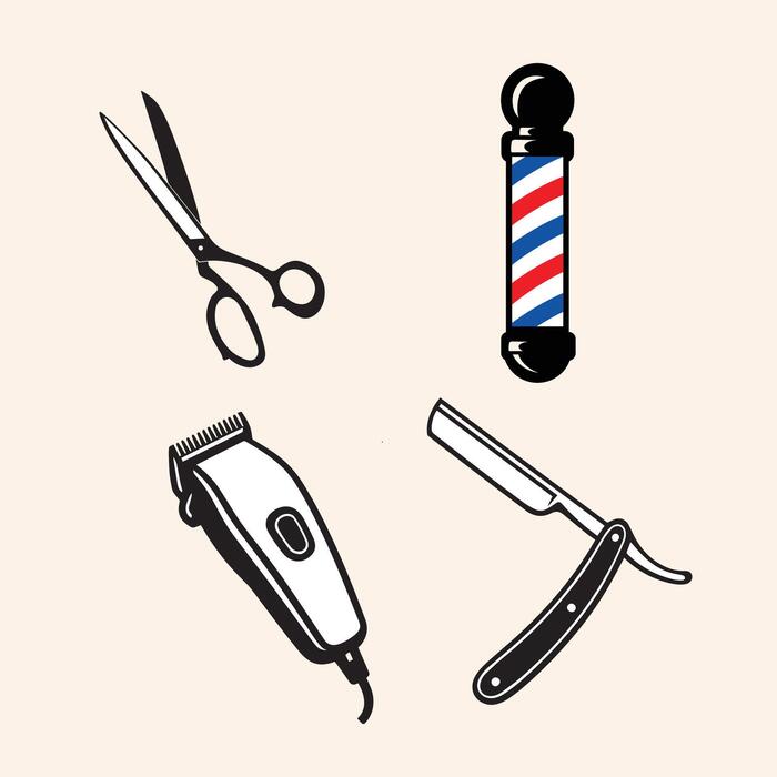 Barber Clipart Vector Art, Icons, and Graphics for Free Download