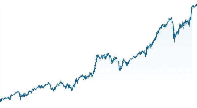 A chart showing the price of gold photo