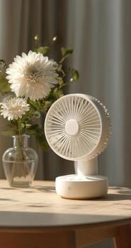 Mini usb fan with remote control photo