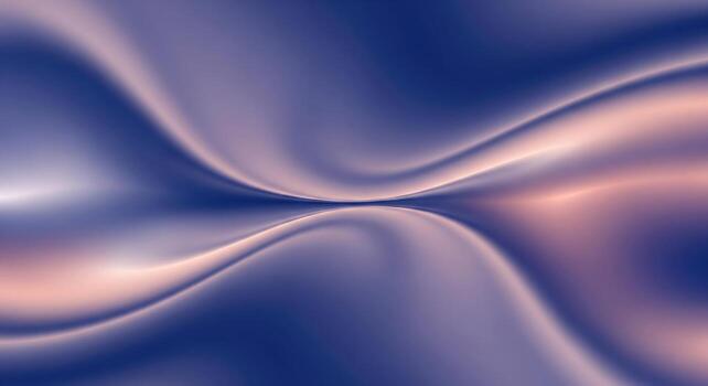 Elegant Abstract Background with Smooth Wavy Lines. photo