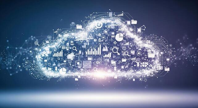 Cloud Computing Data Visualization photo