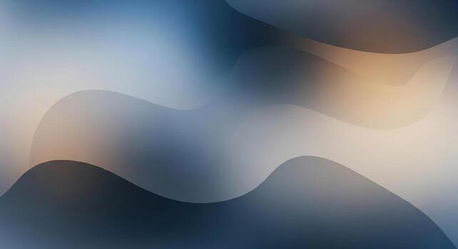 Abstract Wavy Gradient Background with Smooth Curves photo