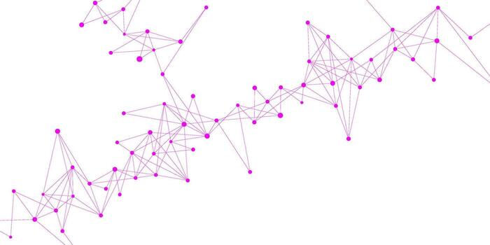 resumen poligonal, conectando puntos y líneas en blanco antecedentes. futurista comunicación, red, Ciencias y tecnología. vector