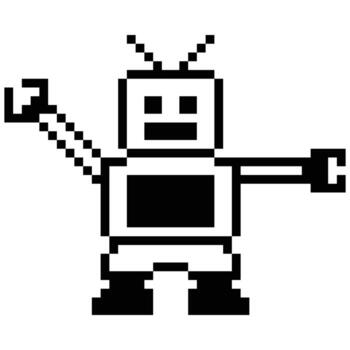 Business AI robot concept robotic machine work character mind learning. vector