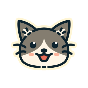 katt, designad i platt stil. idealisk för klistermärken, varumärke, och digital projekt. kommer i flera olika format, och framställning den mångsidig för både skriva ut och uppkopplad använda sig av. transparent bakgrund. png