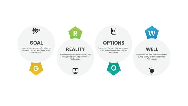 Business Process Infographic Timeline with Creative Workflow Diagram for Presentation vector