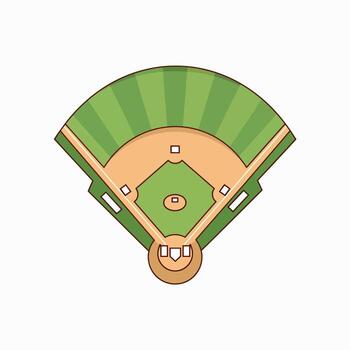 The Essential Guide to Understanding Baseball Field Layout and Strategy vector