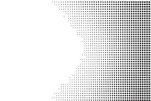 resumen negro y blanco punto modelo con gradual transición vector