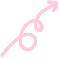 flecha Arte línea símbolo png