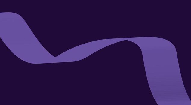 Abstract purple wave on dark background vector