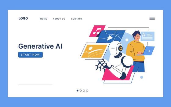 with Robot and User Interaction vector