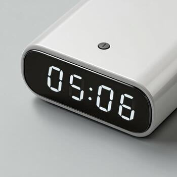 Close up of a blank digital clock 2 photo