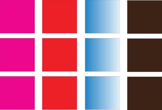 cuadrícula de sólido color y degradado cuadrícula magenta azul degradado vector