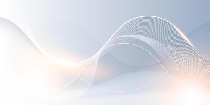 abstract background with flowing lines vector