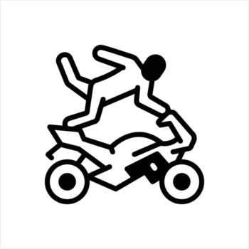 Solid performance icon vector