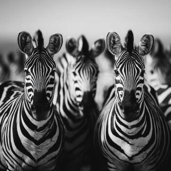 The Daring Geometry on the African Plain photo