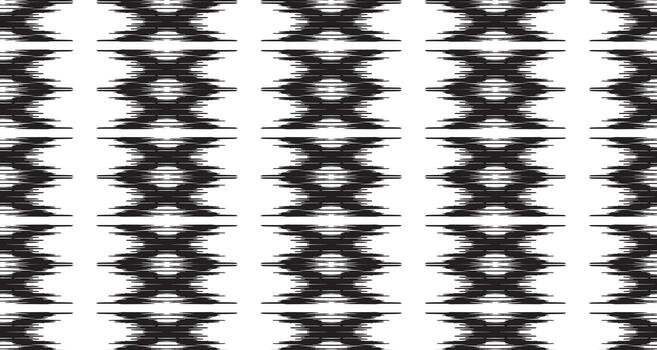 Black and white abstract design pattern vector