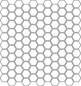 Honeycomb seamless pattern Silhouette, Honeycomb separated pattern, Honeycomb vectors file, Hexagon background, Cricut Silhouette