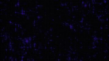 píxel cuadrícula legumbres resumen datos visualización en movimiento lazo video