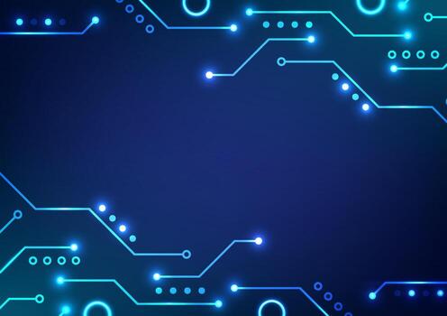 digital circuito antecedentes. circuito tablero futurista datos red concepto. diseño para tecnología y computadora sistema. vector