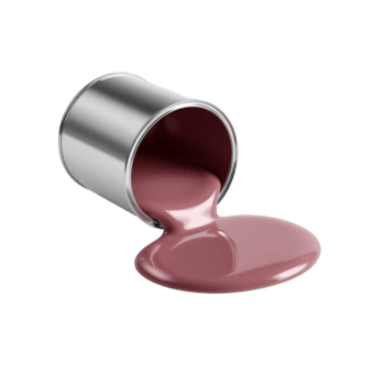 metallico può spargimento fluido magenta Materiale la creazione di astratto modelli isolato Visualizza su png