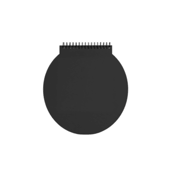 minimalista circolare taccuino finto su per creativo progetti presentazione, isolato vuoto tela per png