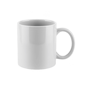 simples branco cerâmico caneca isolado em transparente fundo, perfeito para café, chá, ou qualquer bebida, e ideal para personalizadas desenhos png