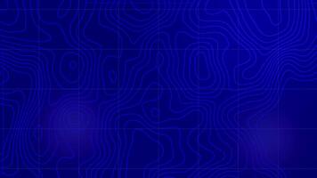 abstrait topographique terrain lignes Contexte animation, géographique contour lignes Animé Contexte video