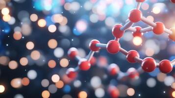 molécula estructura atómico conexión Ciencias investigación foto