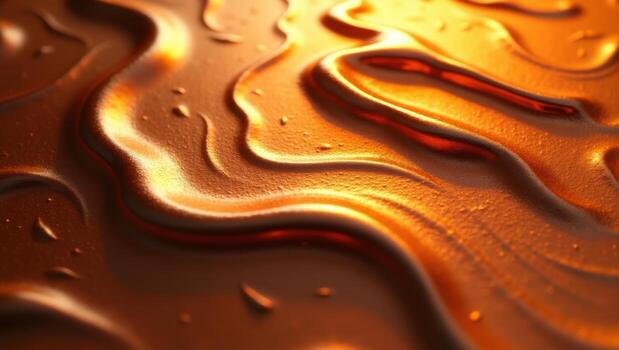A close up of a shiny surface with water droplets photo
