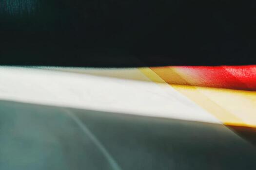 Abstract pattern with contrasting colors in a modern setting photo