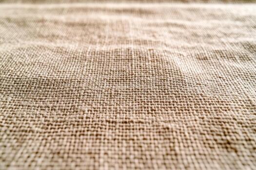 Textile fabric captures intricate texture in natural light setting photo