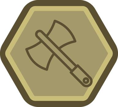 Axe User Interface Mark vector