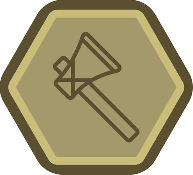 Axe Abstract UI Visual vector