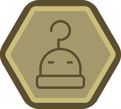 gancho codificado ui símbolo vector