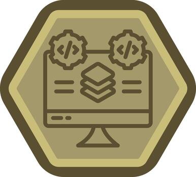 lleno apilar resumido marco objeto vector