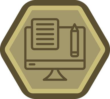 Text Editor Web Style Graphic vector