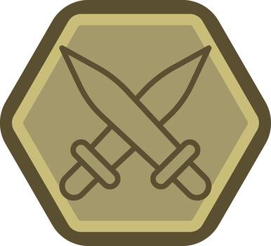 Sabers Minimal UI Element vector