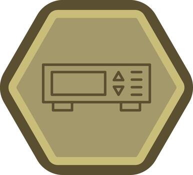 Dvd Player Interactive UI Design vector