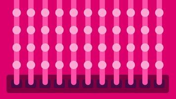 An abacus representation with colorful beads, symbolizing early mathematics, learning, and the foundation of calculation tools in human history video