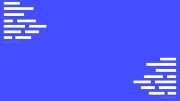 een codering script weergegeven Aan een blauw achtergrond, symboliseert programmeren, digitaal oplossingen, en de creatie van software toepassingen video