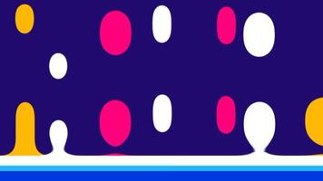 A playful display of colorful abstract shapes, symbolizing creativity, imagination, artistic expression, modern design, and the joy of visual play video