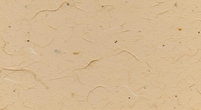 Textured Beige Handmade Paper with Natural Fibers for Craft and Art Projects photo