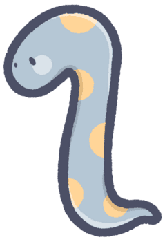 polca ponto serpente dentro número 1 png