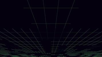 resumen cuadrícula antecedentes con perspectiva animación ideal para movimiento gráficos proyectos y visual video