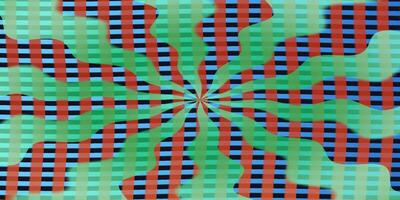 dinamico e complesso sfondo con verde elementi e geometrico forme video